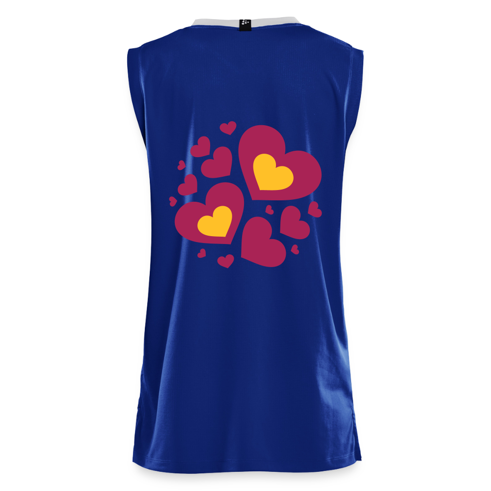 CRAFT Progress vrouwen basketbalshirt - koningsblauw