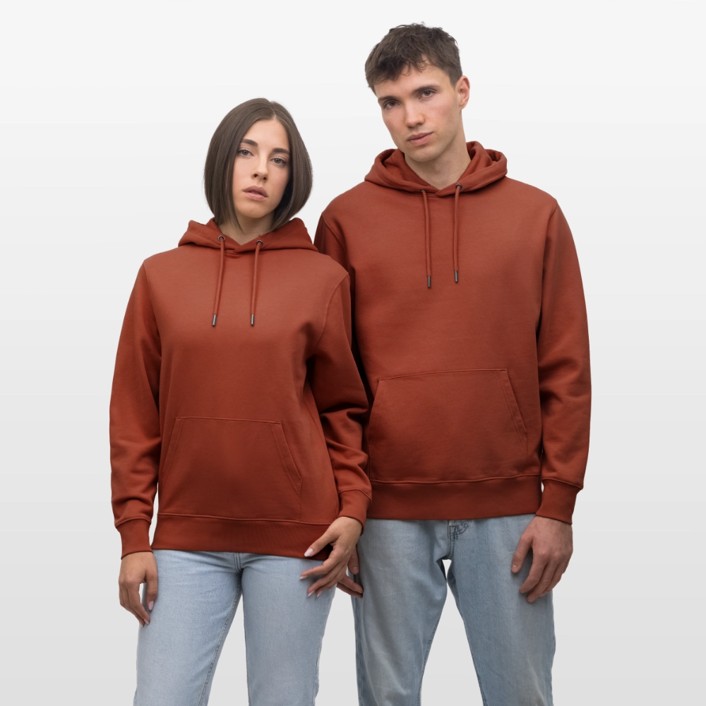 Stanley/Stella Uniseks bio-hoodie CRUISER - terracotta
