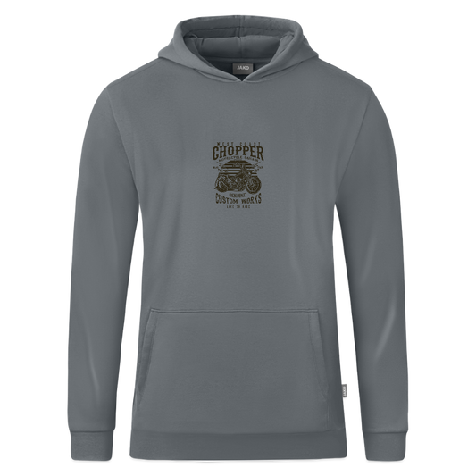JAKO Kinderhoodie Organic - grijs