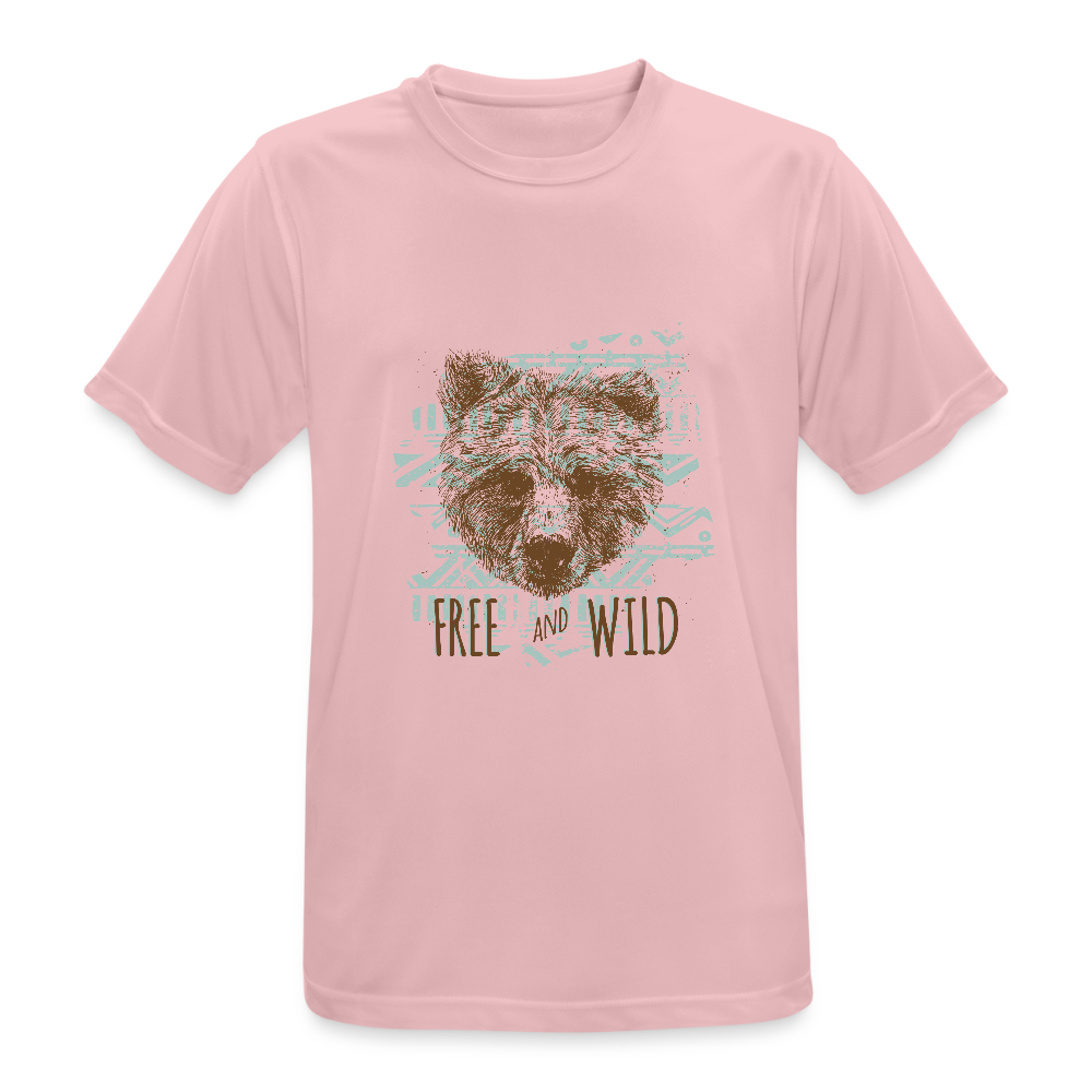 Mannen T-shirt ademend actief - roze