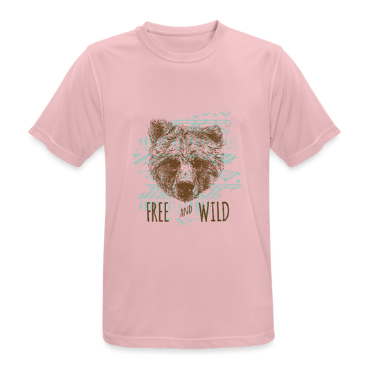 Mannen T-shirt ademend actief - roze