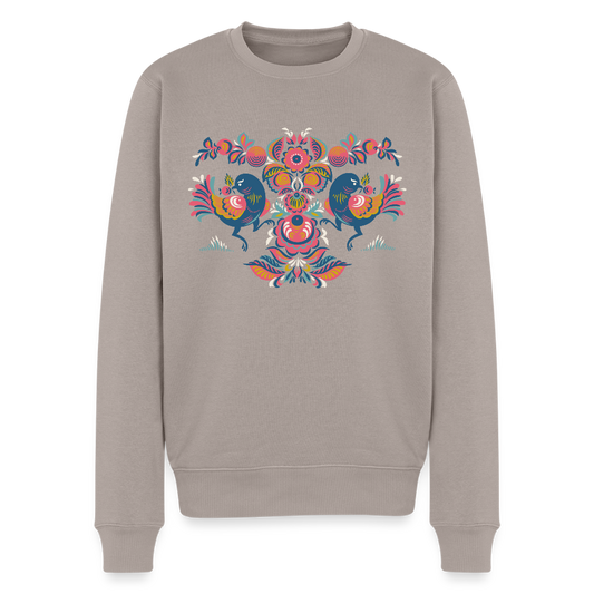 Mannen premium sweater - taupe
