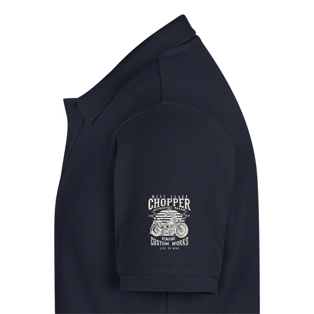 Mannen Premium Bio Poloshirt - navy