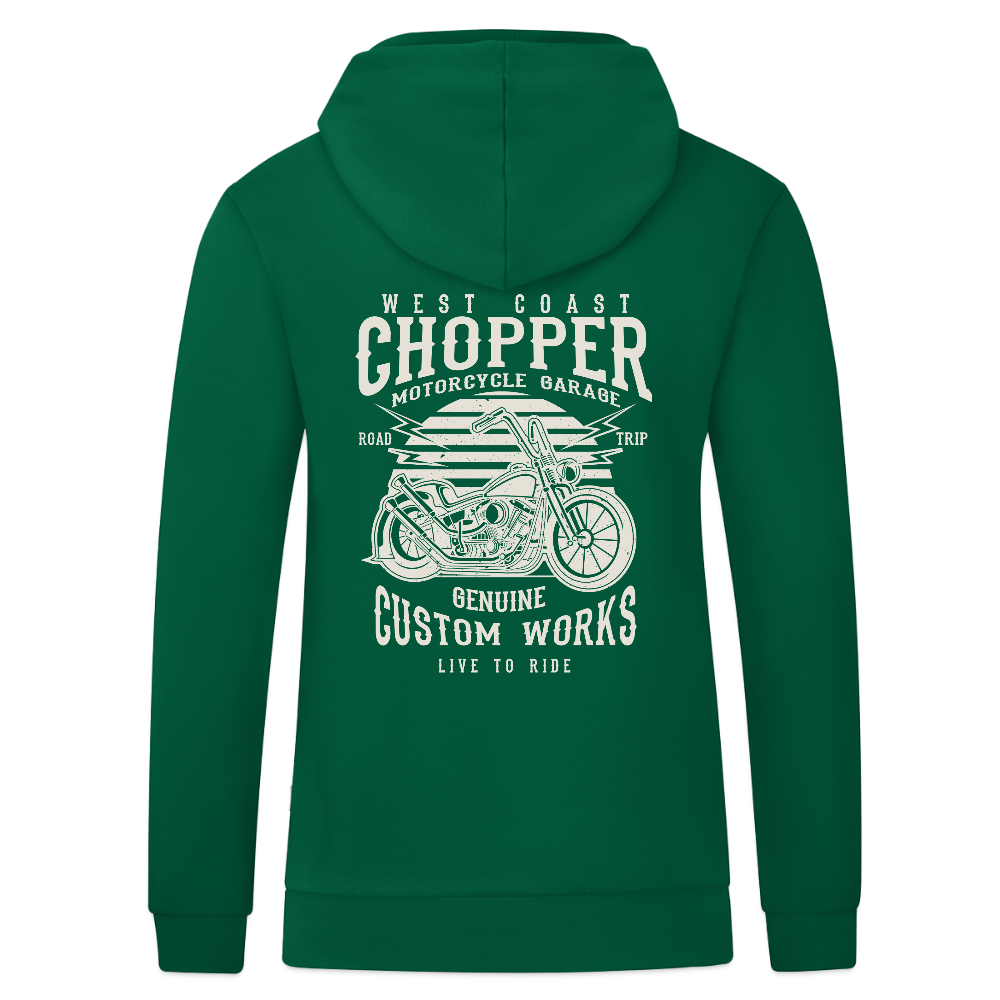 JAKO Ziphoodie Organic - kelly groen