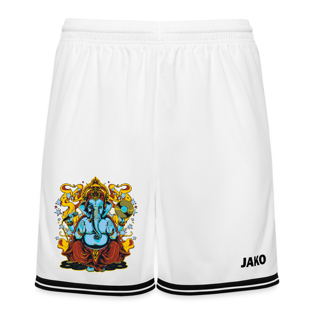 JAKO basketbalshort Center 2.0 - wit/zwart