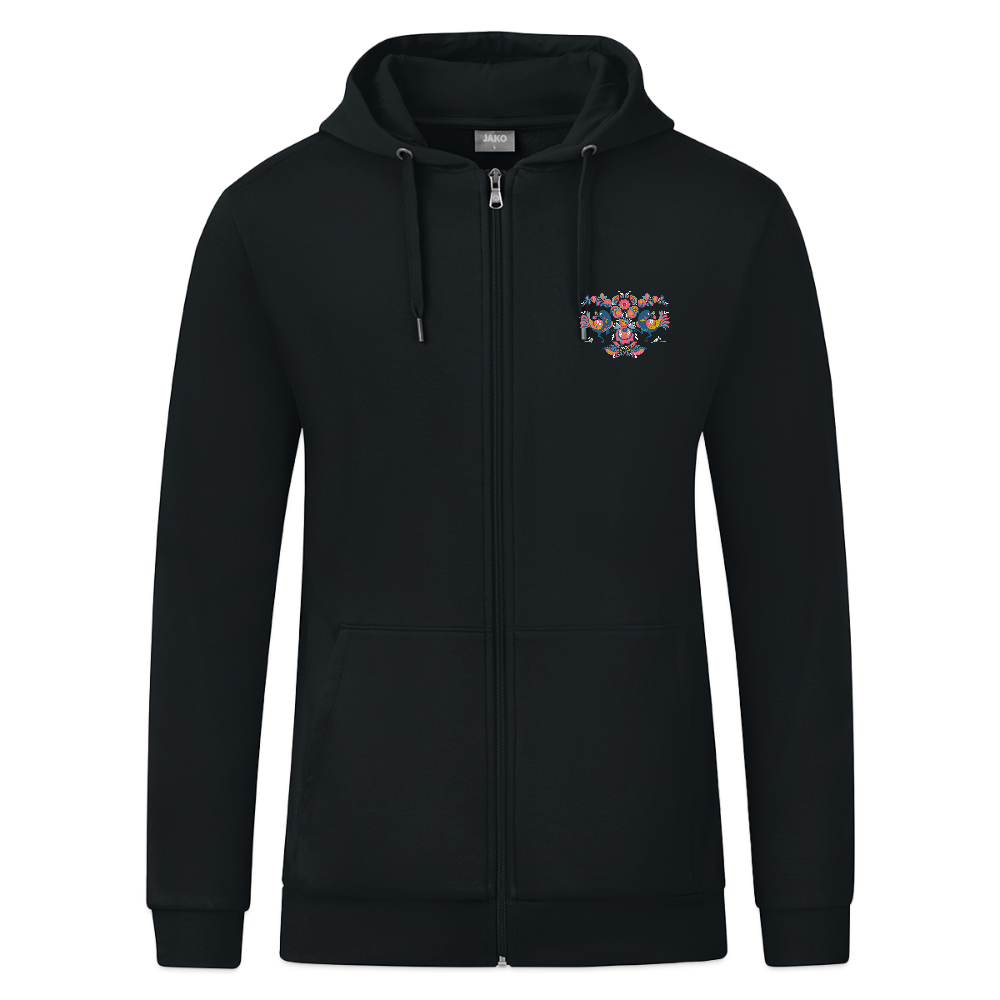 JAKO Ziphoodie Organic - zwart