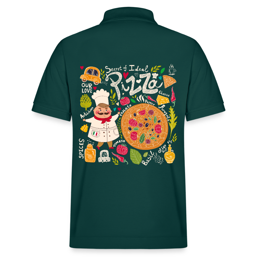 Stanley/Stella uniseks bio poloshirt PREPSTER - geglazuurd groen