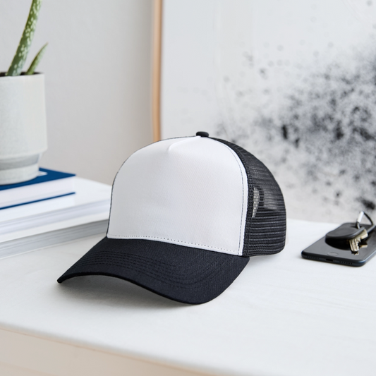 Trucker Cap - wit/zwart
