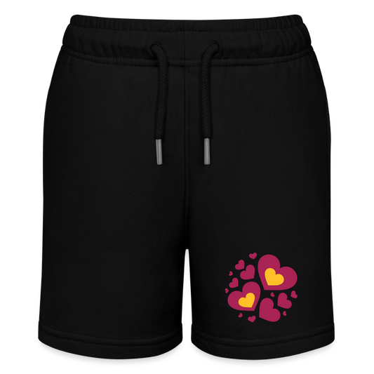 Stanley/Stella teenager bio-joggingshorts MINI BOLTER - zwart