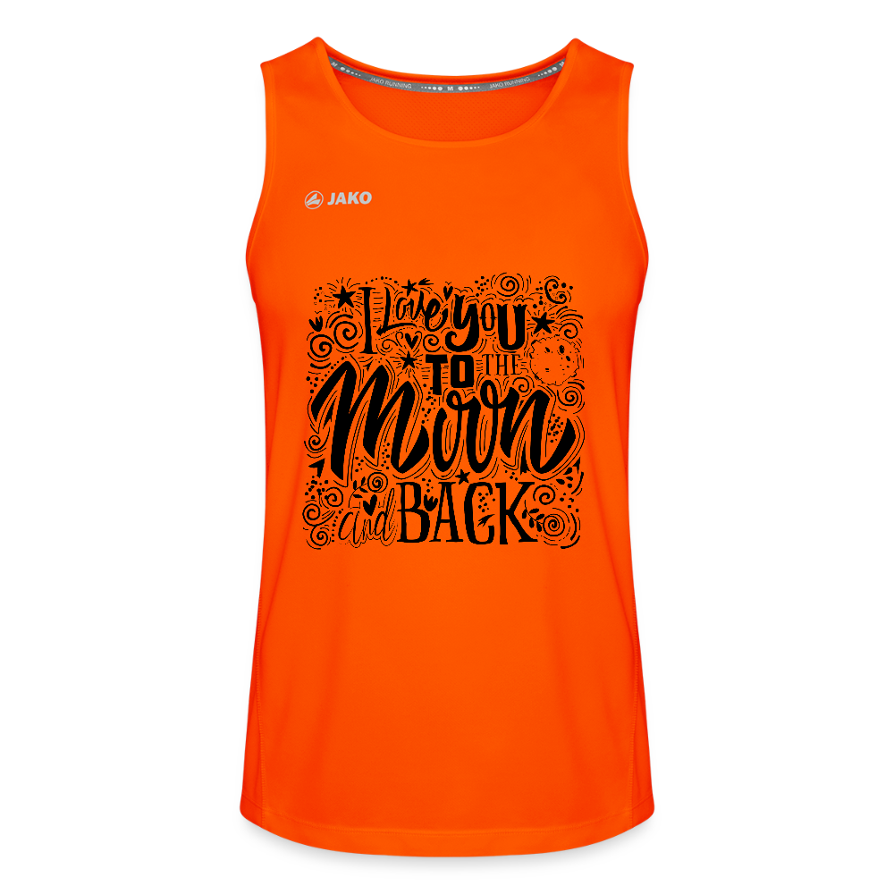 JAKO Mannen tanktop Run 2.0 - neonoranje