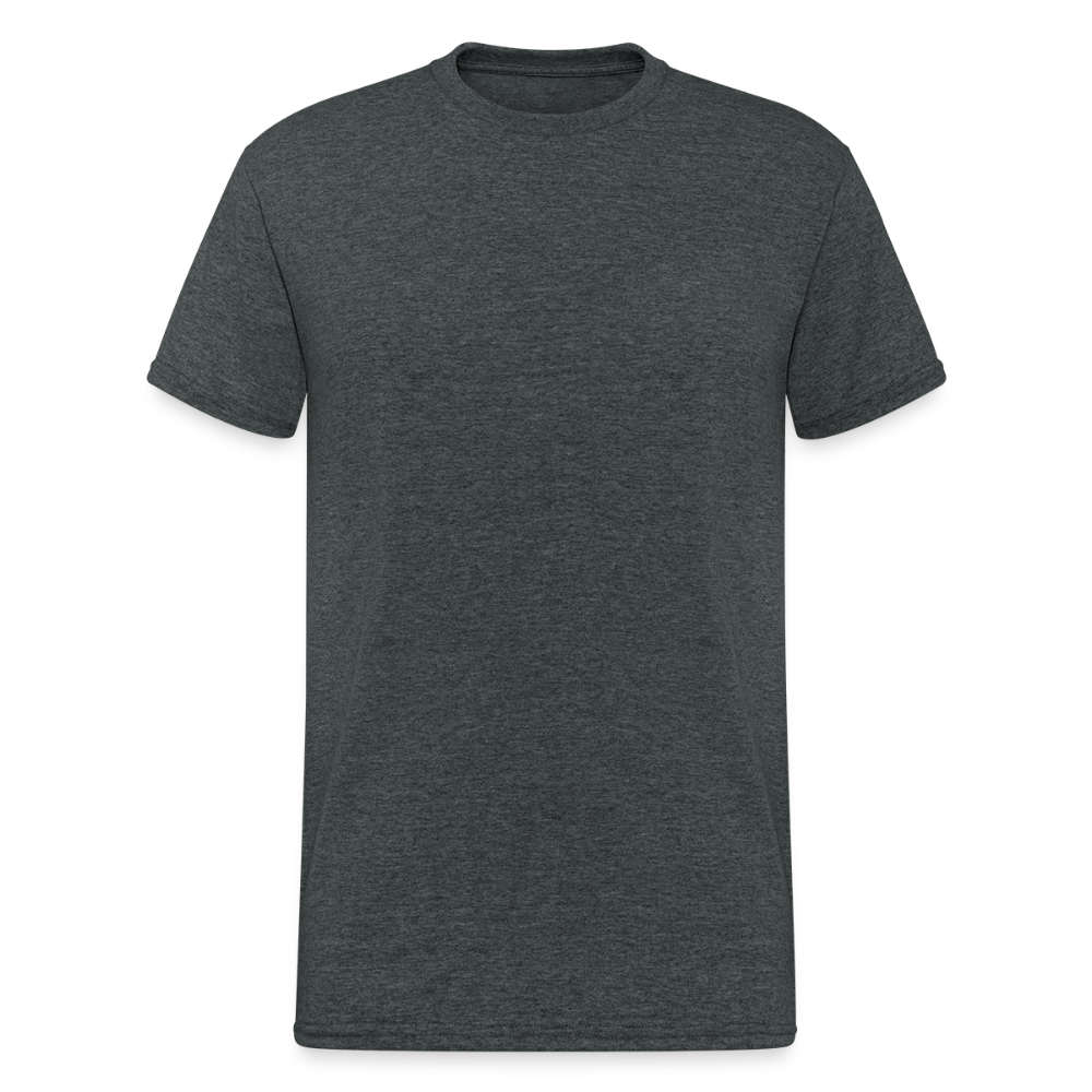 Mannen Gildan Heavy T-shirt - donkergrijs gemêleerd