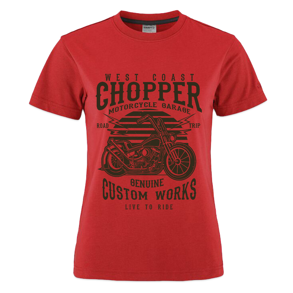 CRAFT Community 2.0 vrouwen T-shirt - rood