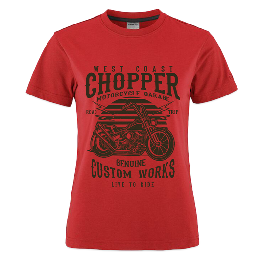 CRAFT Community 2.0 vrouwen T-shirt - rood