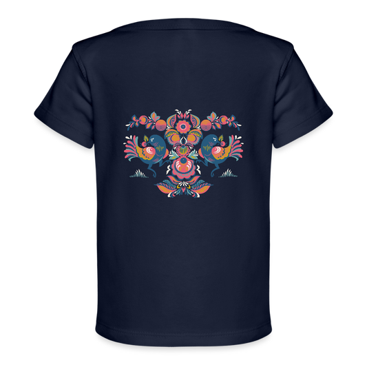 Baby bio-T-shirt - dark navy