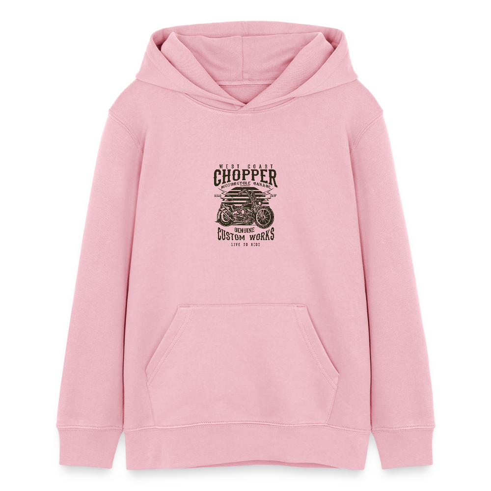 Stanley/Stella Tiener bio-hoodie Mini Cruiser - lichtroze