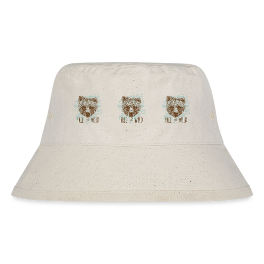 Stanley/Stella gerecyclede bucket hat - natuurwit