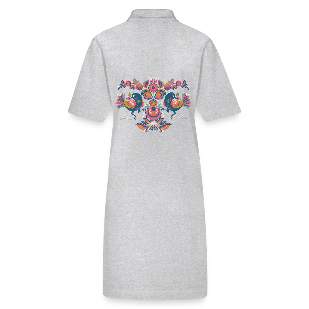 Stanley/Stella Vrouwen bio polojurk PAIGER - grijs gemêleerd
