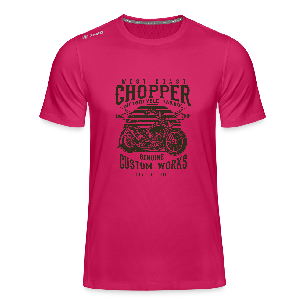 JAKO Teenagers T-shirt Run 2.0 - donker roze