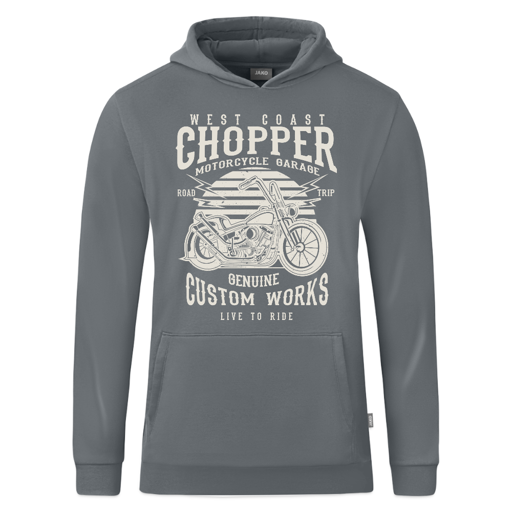 JAKO Kinderhoodie Organic - grijs