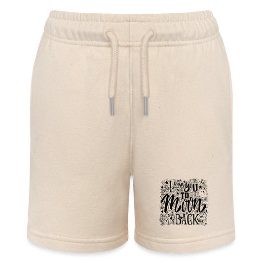 Stanley/Stella teenager bio-joggingshorts MINI BOLTER - witgrijs