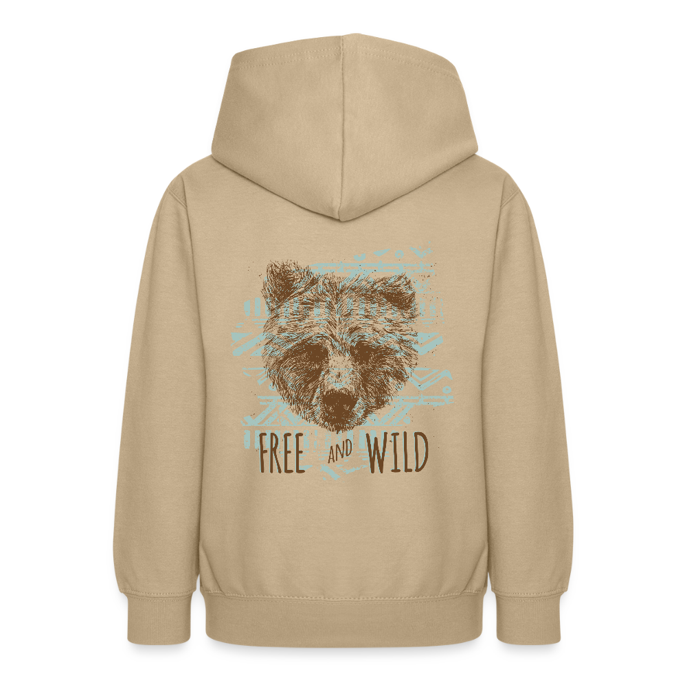 Teenager hoodie - zand