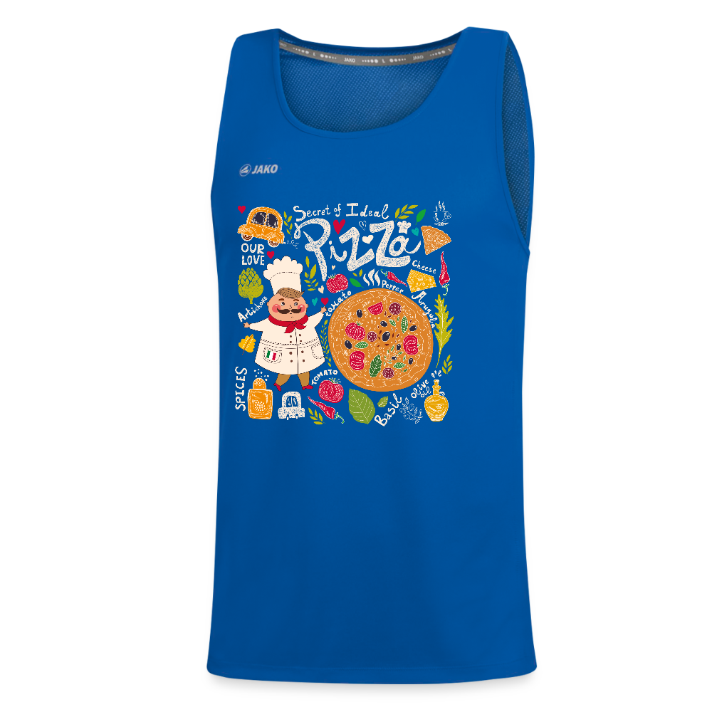 JAKO Teenager tanktop Run 2.0 - koningsblauw
