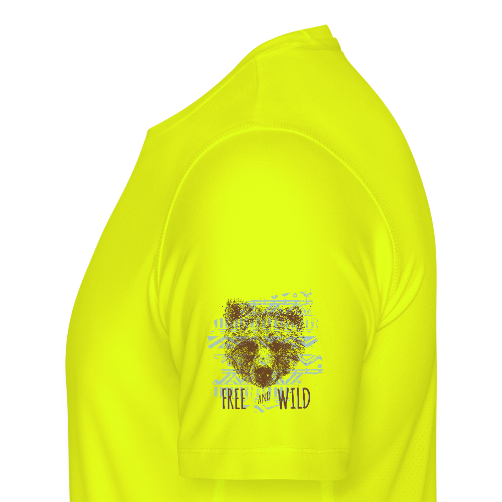 JAKO Mannen T-shirt Run 2.0 - neongeel