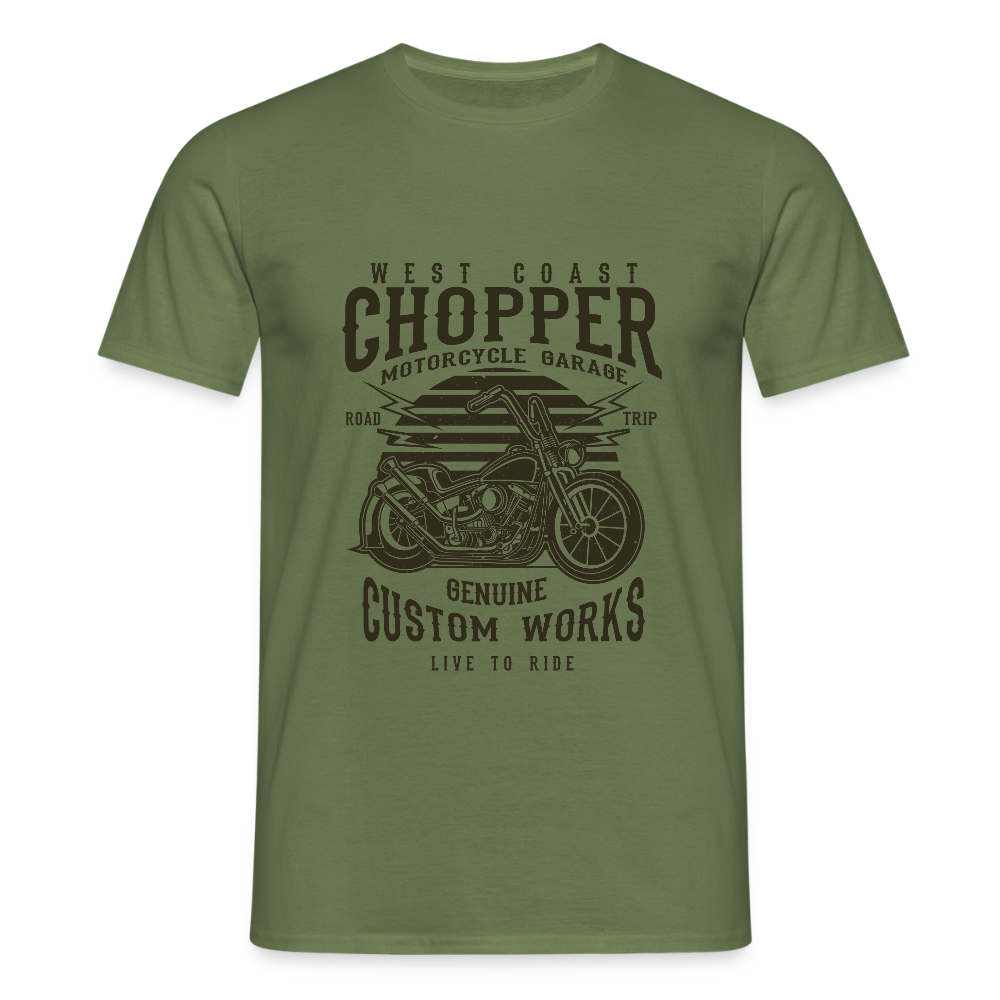 Mannen T-shirt - militairgroen