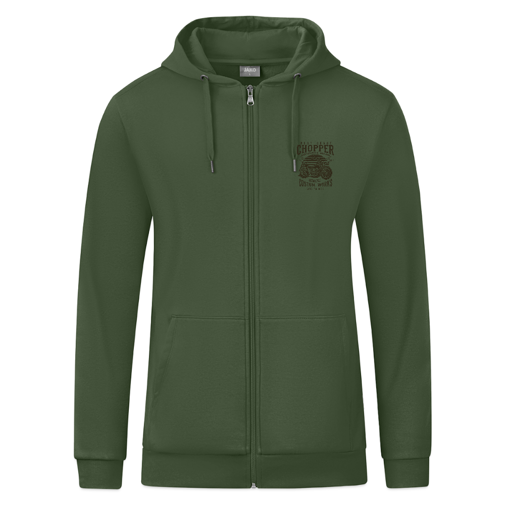 JAKO Ziphoodie Organic - dennengroen