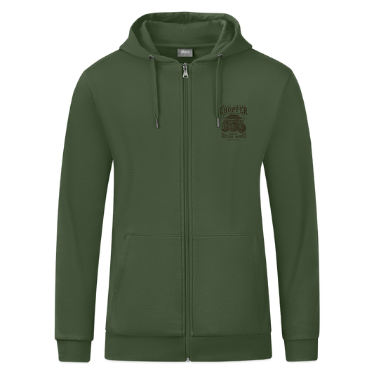 JAKO Ziphoodie Organic - dennengroen