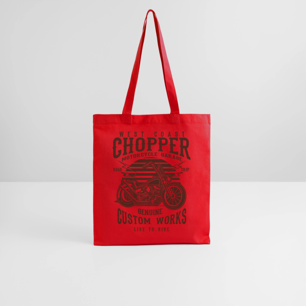 Tas van stof - rood