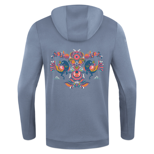 JAKO Ziphoodie Pro Casual - blauwgrijs