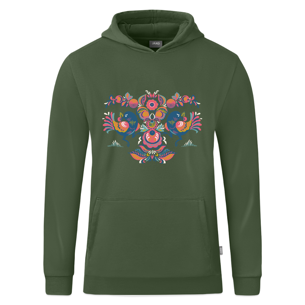 JAKO Teenager hoodie Organic - dennengroen