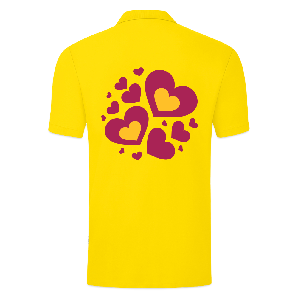 JAKO Teenager polo Organic - geel