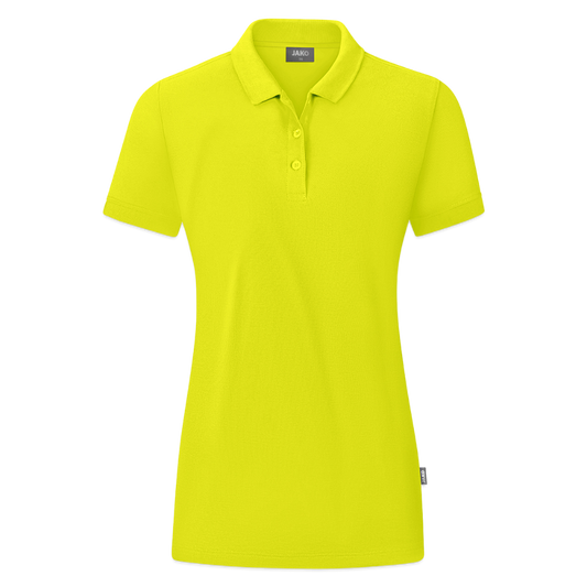 JAKO Vrouwen polo Organic - limegroen