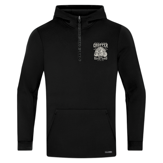 JAKO Ziphoodie Pro Casual - zwart