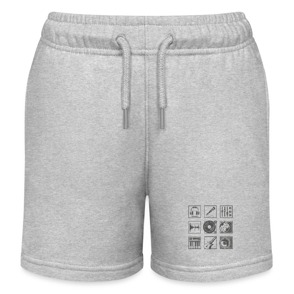 Stanley/Stella Kinder-bio-joggingshorts MINI BOLTER - grijs gemêleerd