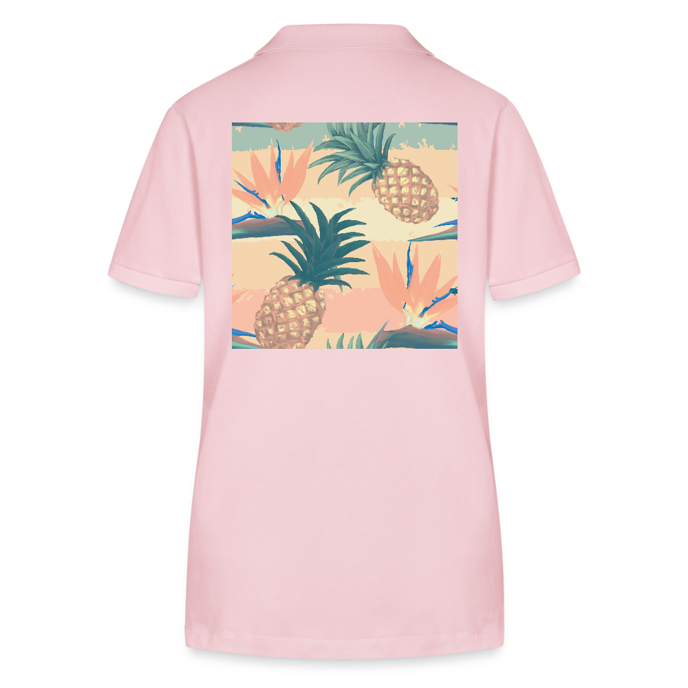 Stanley/Stella Vrouwen bio poloshirt ELLISER - lichtroze
