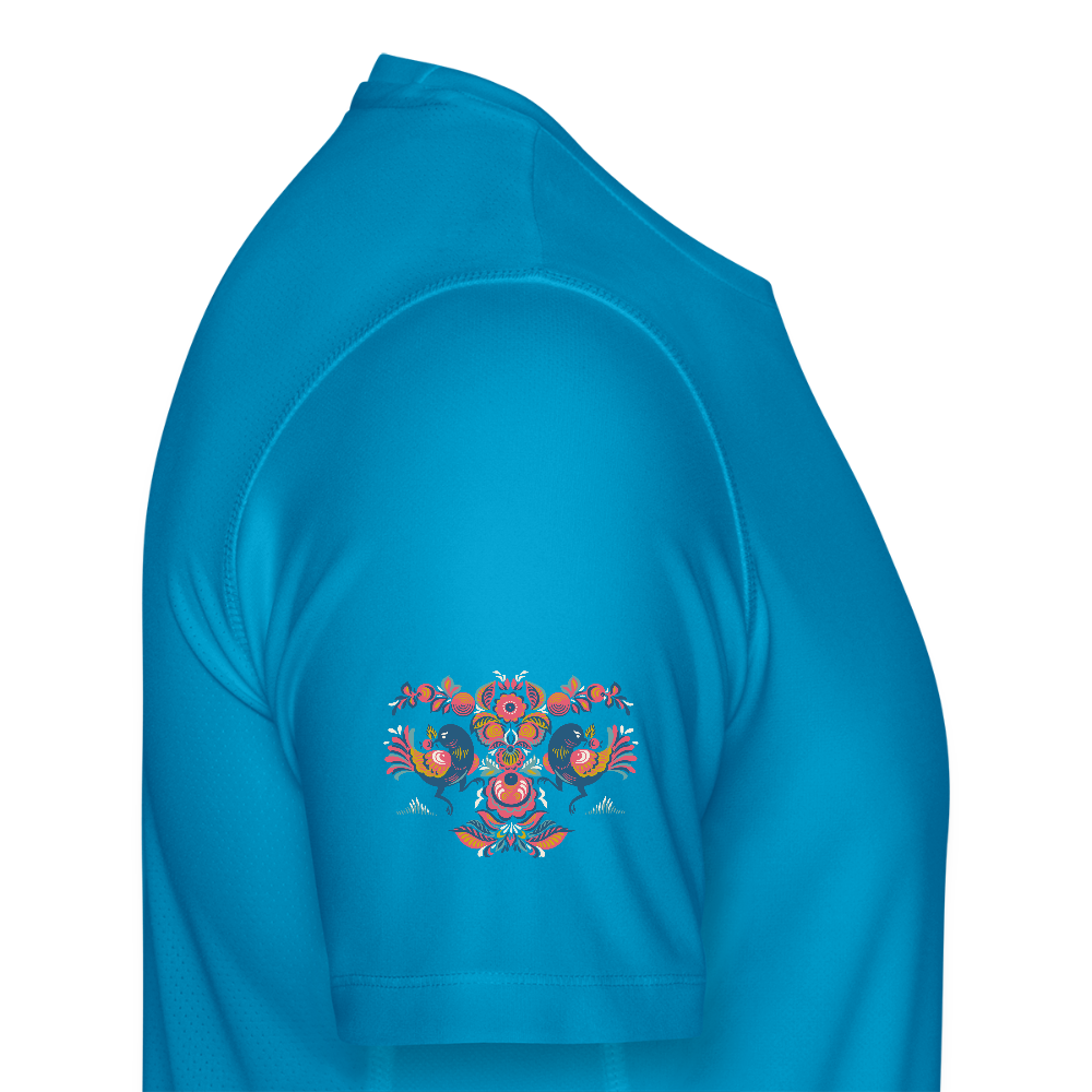 JAKO Mannen T-shirt Run 2.0 - saffierblauw