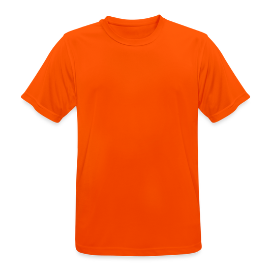 Mannen T-shirt ademend actief - neonoranje