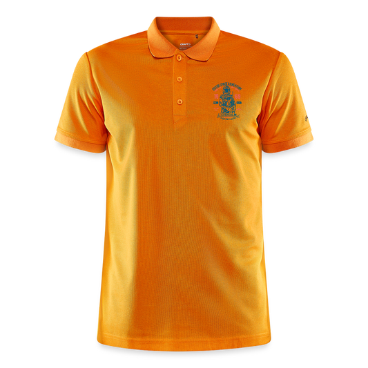 CRAFT Core Unify polo - lichtoranje gemêleerd