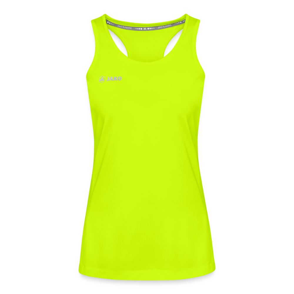 JAKO Vrouwen tanktop Run 2.0 - neongeel