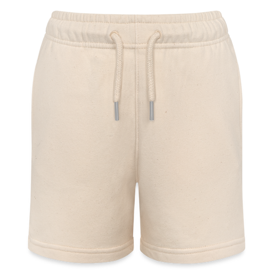 Stanley/Stella teenager bio-joggingshorts MINI BOLTER - witgrijs