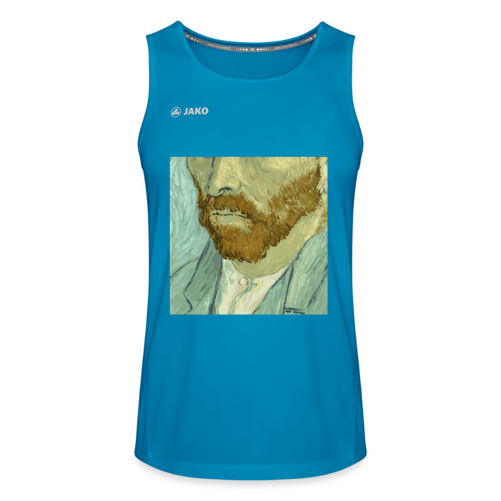 JAKO Mannen tanktop Run 2.0 - saffierblauw