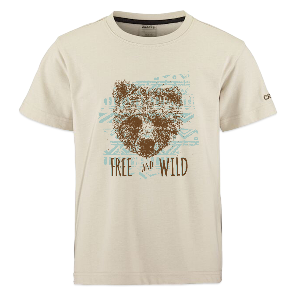 CRAFT Community 2.0 tieners T-shirt - beige
