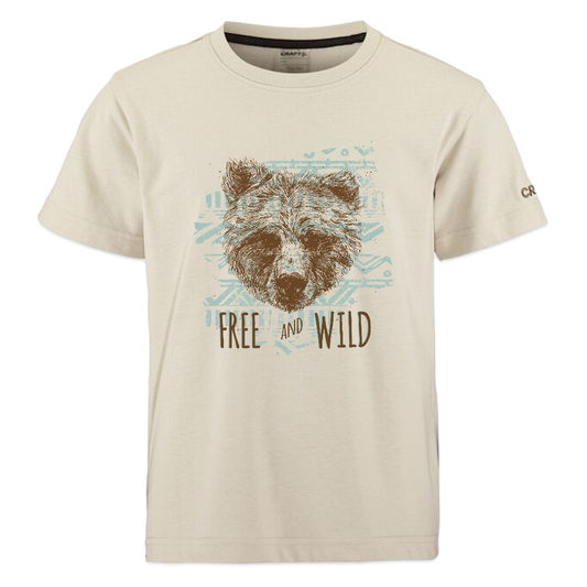 CRAFT Community 2.0 tieners T-shirt - beige