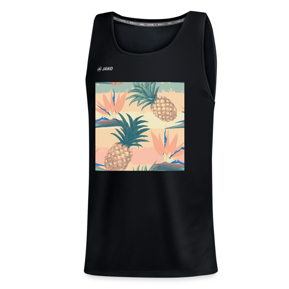 JAKO Teenager tanktop Run 2.0 - zwart