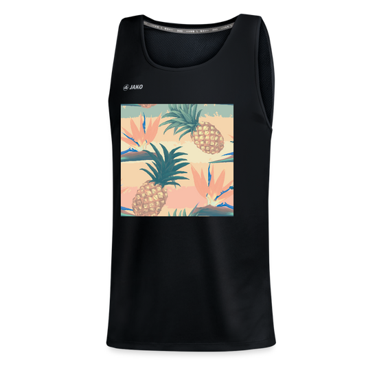 JAKO Teenager tanktop Run 2.0 - zwart