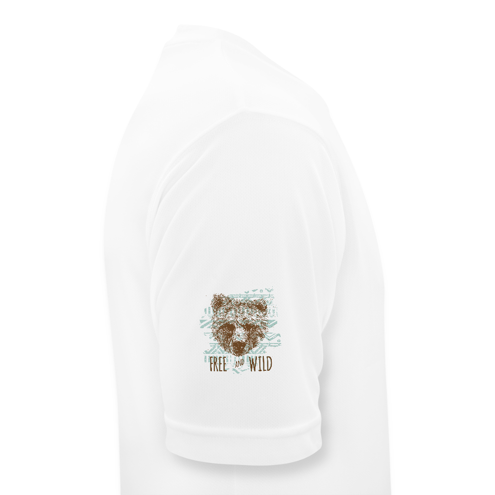 Mannen T-shirt ademend actief - wit