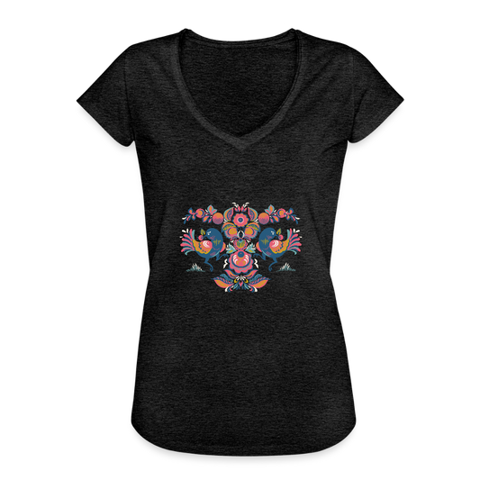 Vrouwen Vintage T-shirt - houtskool